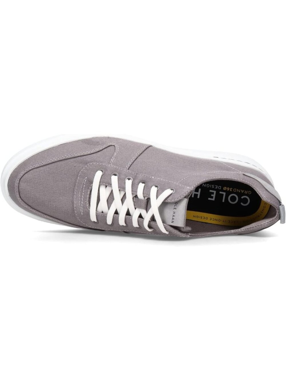 Cole Haan GrandPro Rally Gray Canvas Court Sneakers Men’s Size 9.5 - Brand New - Picture 2 of 7